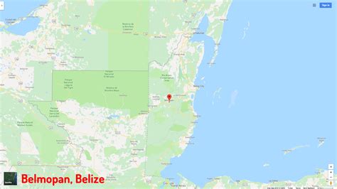 Belmopan Map - Belize