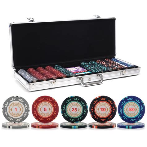 New Casino Royale poker set! 500 pc. 14g Casino Royale Poker Chip Set with Aluminum Case ...