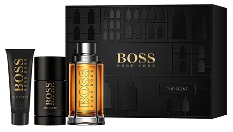 Boss The Scent By Hugo Boss 3 Pieces Gift Set 3.3 oz for Men - Walmart.com - Walmart.com