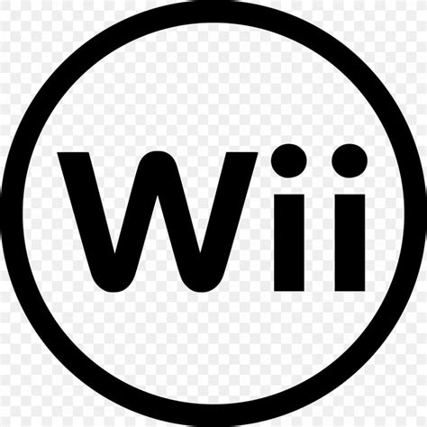 Wii U Video Game Logo, PNG, 980x980px, Wii, Area, Black, Black And White, Brand Download Free