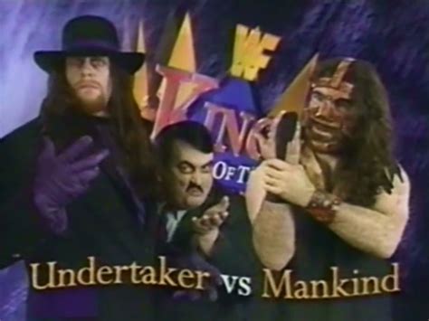 Undertaker vs. Mankind King of the Ring 1996 : r/WWEMatchGraphics