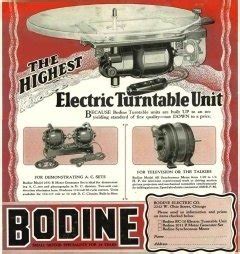 History > Bodine Electric Company