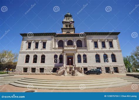 Exterior View of the Colorado Springs Pioneers Museum Stock Photo ...