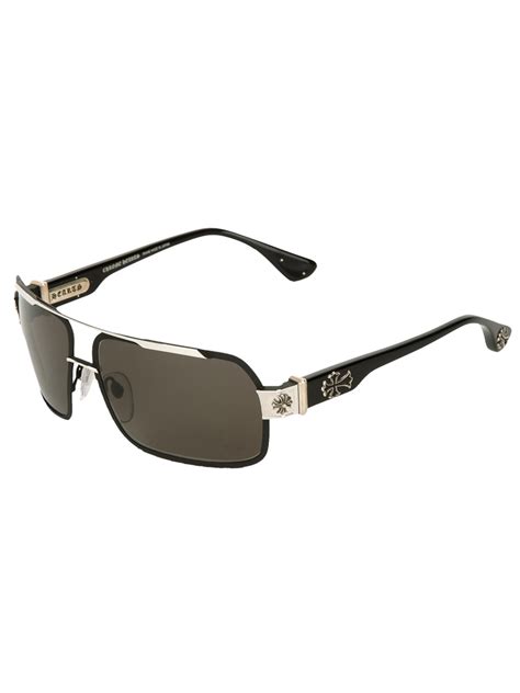 Chrome hearts Hummer Sunglasses in Black for Men | Lyst