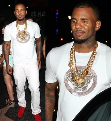 Rapper The Game Brings Posse and Gold Jewelry to Katsuya