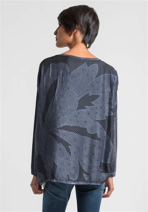 Avant Toi Cashmere Sweater with Silk Back in Dark Grey | Santa Fe Dry Goods . Workshop . Wild Life