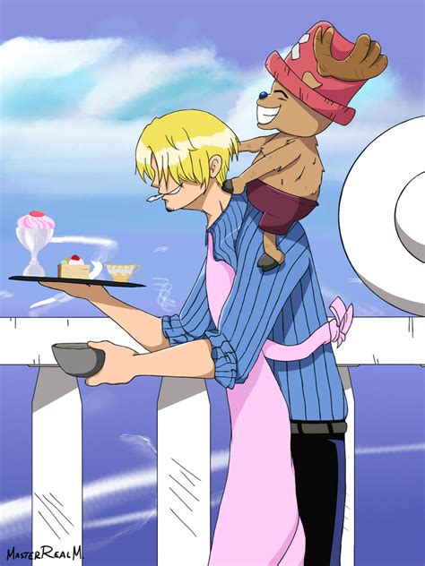 Sanji And Chopper by MasterRealm on DeviantArt