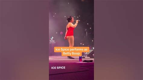 Ice Spice performs as Betty Boop - YouTube