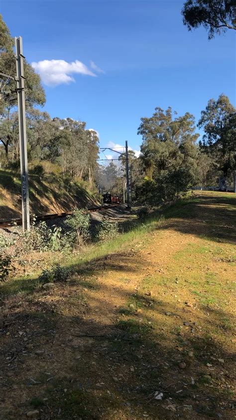 Old steam train in Victoria, Australia : r/trains