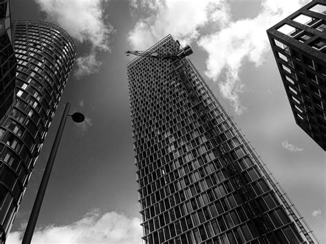 Free stock photo of architecture, black-and-white, buildings