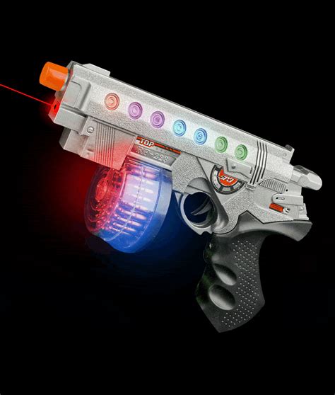 LED Red Laser Toy Hand Gun • Magic Matt's Brilliant Blinkys