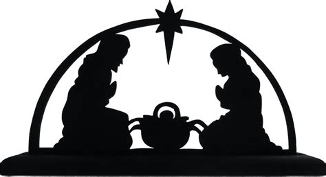 Nativity Silhouette Patterns - Cliparts.co