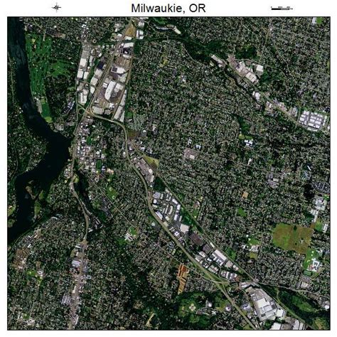 Aerial Photography Map of Milwaukie, OR Oregon