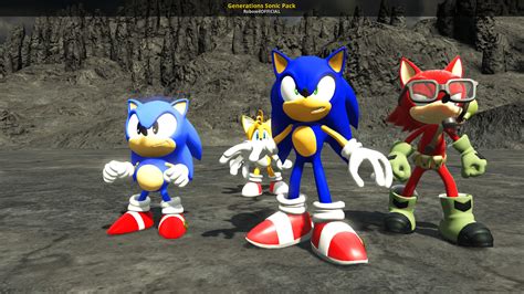 Generations Sonic Pack [Sonic Forces] [Mods]