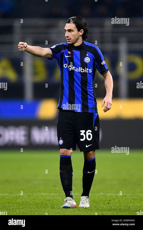 Milan, Italy. 14 January 2023. Matteo Darmian of FC Internazionale ...