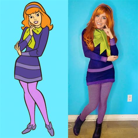 Thrift store DIY Daphne Blake cosplay [self] : r/cosplay