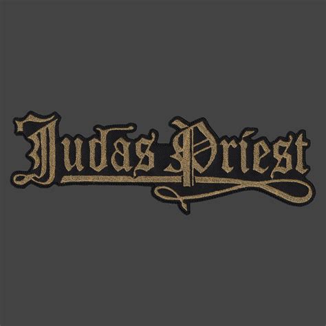 Judas Priest logo Embroidered Backshape