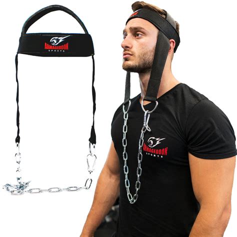 Neck Trainer Workout Harness Strap Weights Training | Armageddon Sports