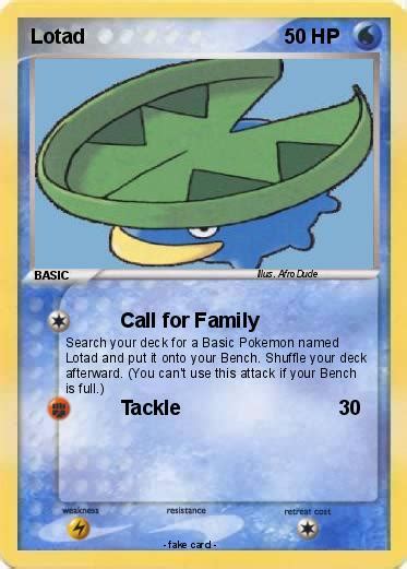 Pokémon Lotad 21 21 - Call for Family - My Pokemon Card