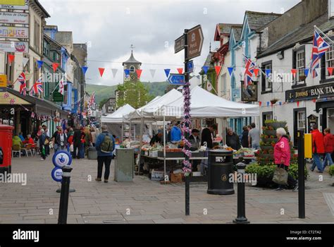 Market day in keswick hi-res stock photography and images - Alamy