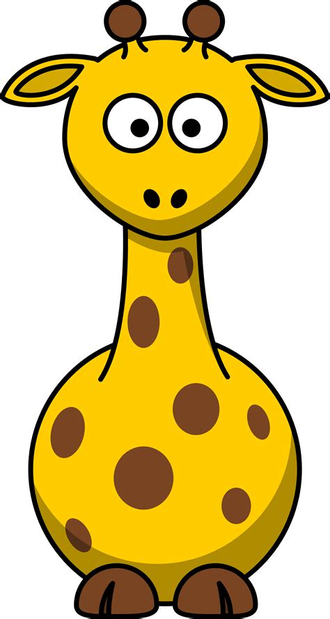 clipart cartoon giraffe - Clip Art Library
