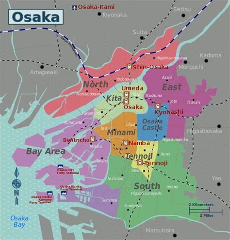 File:Osaka City Map.svg - #city #FileOsaka #Mapsvg #osaka | Osaka ...