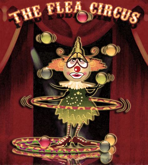 The Flea Circus - The Clown Digital Art by Andrea Ribeiro - Fine Art ...