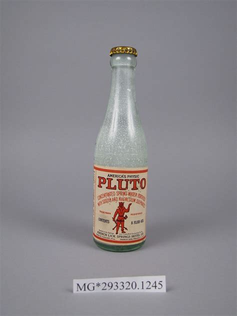 Pluto Water | National Museum of American History