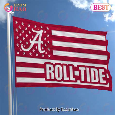 NCAA Alabama Crimson Tide Flag Perfect Gift - Ecomhao Store