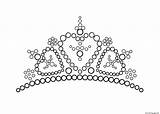 Tiara Coloring page Printable sketch template