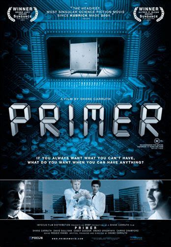 Primer Movie Poster (#2 of 2) - IMP Awards