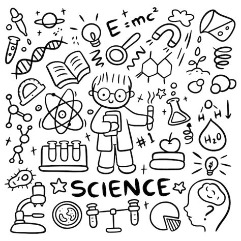 Science Doodle Art