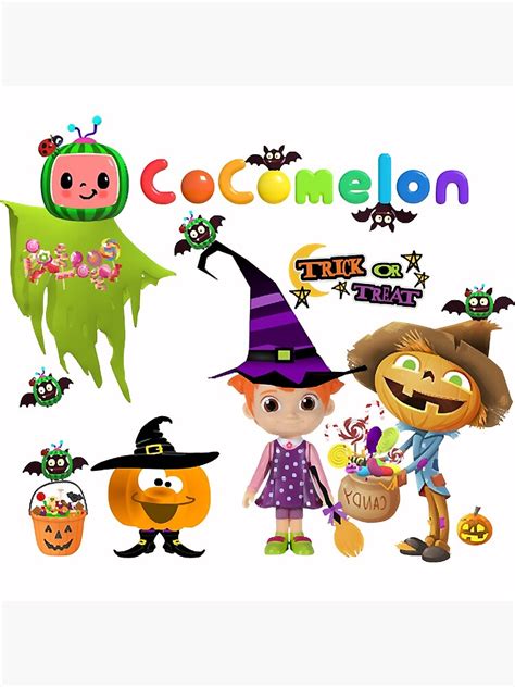 "Cocomelon Halloween " Poster for Sale by NatalieDuhig | Redbubble