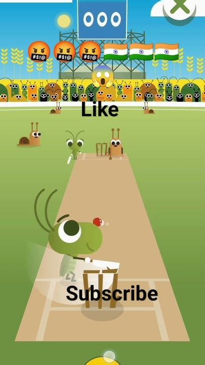 Google doodle cricket game play video #viral rich gaming 11m 😱#3 - YouTube