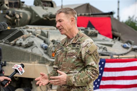 US Army Chief of Staff tours III Armored Corps Warfighter at Fort Hood ...