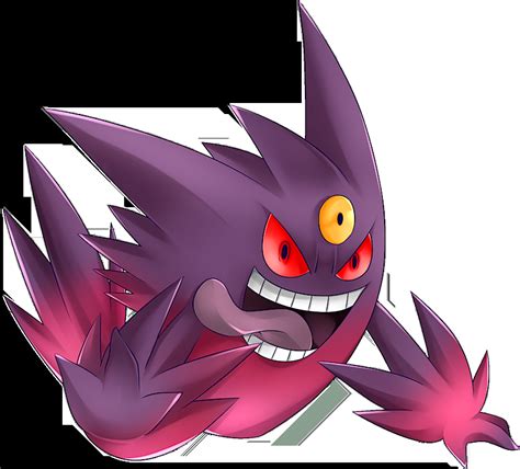 Pokemon 10094 Shiny Mega Gengar Pokedex: Evolution, Moves, Location, Stats