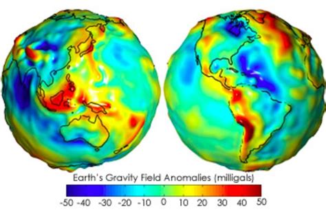 Gravitasi di Permukaan Bumi Berbeda-beda, Ada Lima Penyebabnya - National Geographic