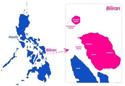 Biliran Location Map