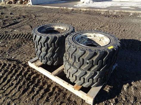 4 Goodyear Skid Loader Tires, 265/60/R15 - Elsenpeter Auctions & Real Estate, Inc. dba Post-A ...