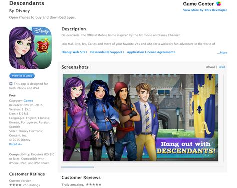 Disney Descendants Mobile Game on Behance