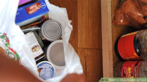 How to Stop Hoarding Food: 9 Steps (with Pictures) - wikiHow