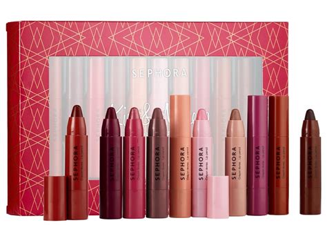 Sephora Kiss & Makeup Lipstick Pencil Set for Holiday 2016 – Musings of ...