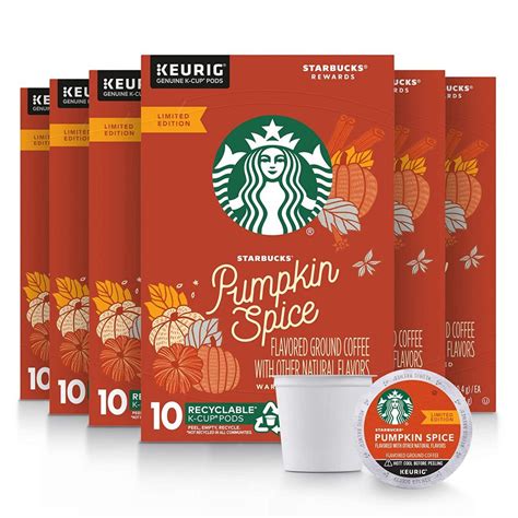 Amazon Lowest Price: 60 Count Starbucks Pumpkin Spice Flavored K-Cup Coffee Pods