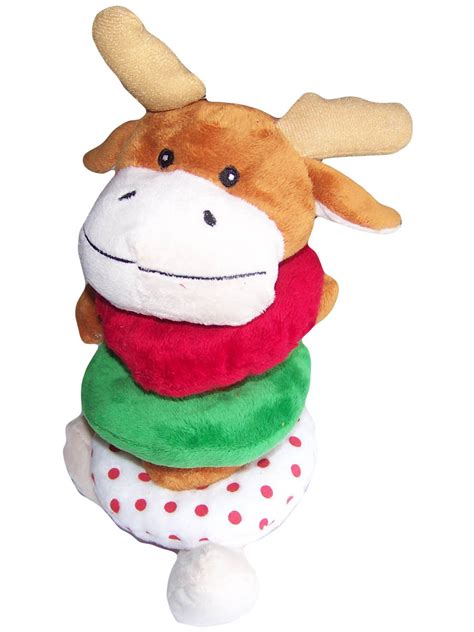 Cute Christmas Reindeer Plush Soft Toy Medium Dog Puppy | eBay