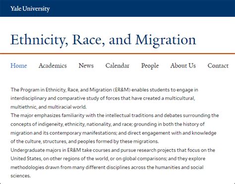 Welcome | Ethnicity, Race, and Migration | Transition Studies