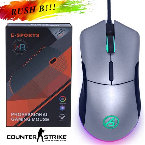 Wired Gaming mouse Pro gamer 5000 DPI for FPS MOBA E sport Gaming Mice ...