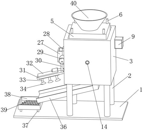 Pretreatment device before corn particle processing and corn flour ...