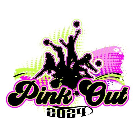 Dig Pink Volleyball Shirt Design | Tournament Shirt Template