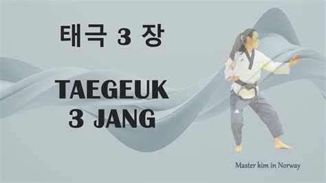 TAEGEUK 3 JANG_ TAEGEUK SAM JANG - YouTube