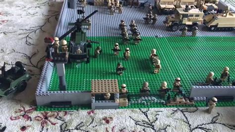 Lego Military Base MOC - YouTube